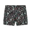 Tom Tailor Active Wear- Shorts - Black Mint Aop