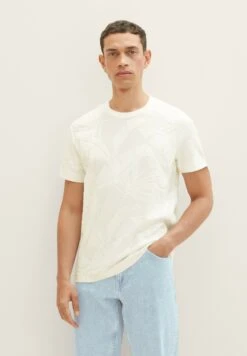 Tom Tailor T-Shirt Print - Off White
