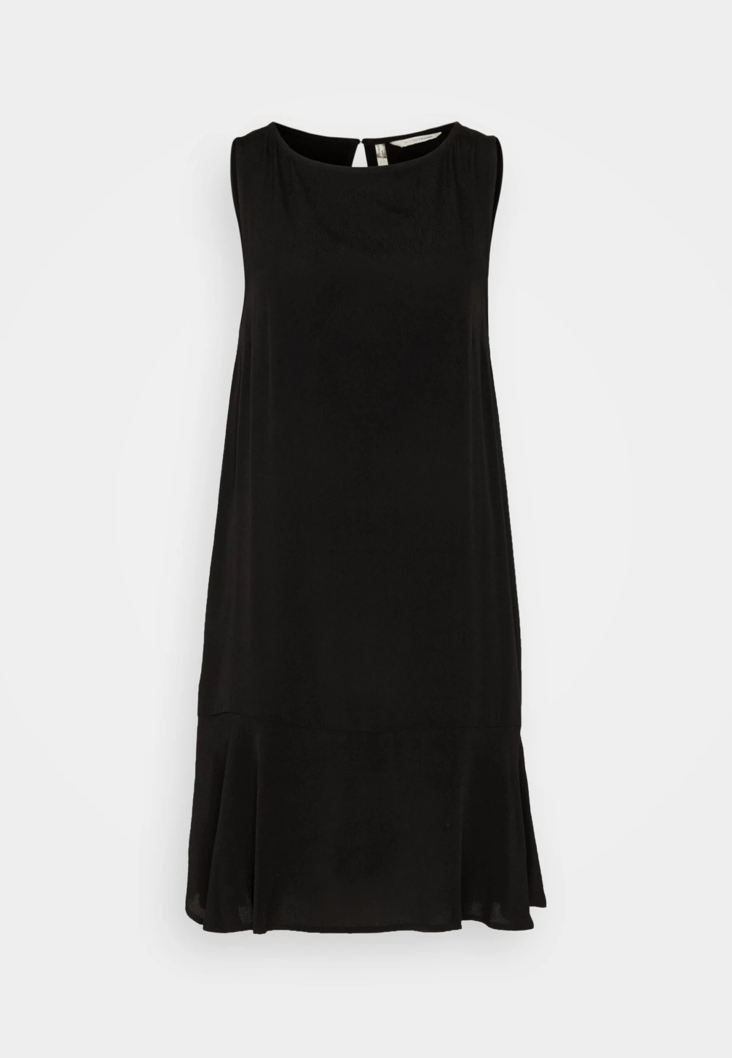 Tom Tailor Sleeveless Dress With Volant - Jurk - Deep Black 5 Tom Tailor Sleeveless Dress With Volant - Jurk - Deep Black - Afbeelding 5