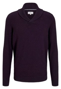 Tom Tailor Trui - Navy Bordeux Knitted Structure 11 Tom Tailor Trui - Navy Bordeux Knitted Structure -Tom Tailor c04742c758b54535855972304cd2ab6d