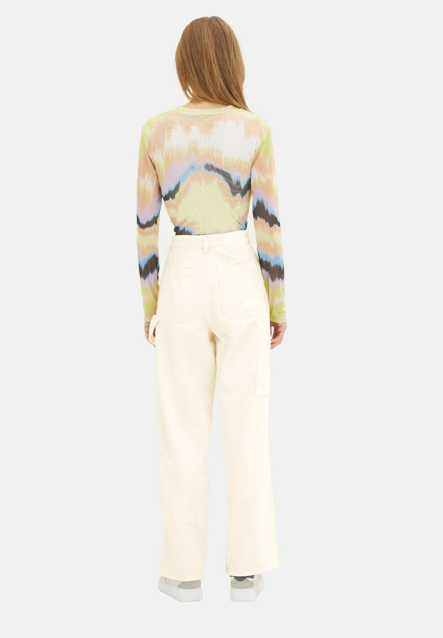 TOM TAILOR Denim Straight Fit - Straight Leg Jeans - Creme 3 TOM TAILOR Denim Straight Fit - Straight Leg Jeans - Creme - Afbeelding 3