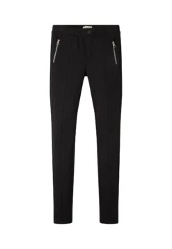 Tom Tailor Unifarbene- Broek - Black