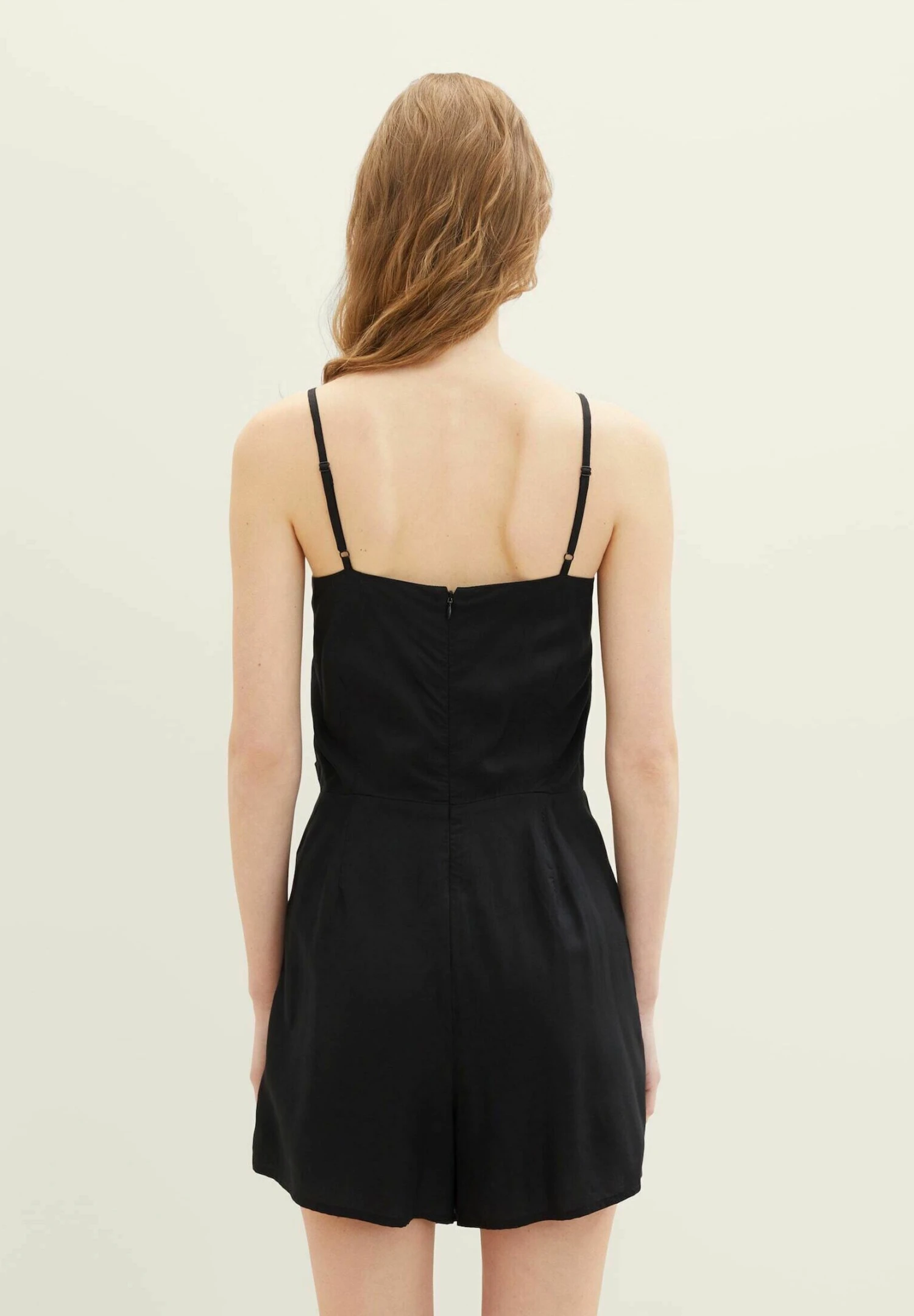 TOM TAILOR Denim Overalls In Wickeloptik - Jumpsuit - Deep Black 3 TOM TAILOR Denim Overalls In Wickeloptik - Jumpsuit - Deep Black - Afbeelding 3