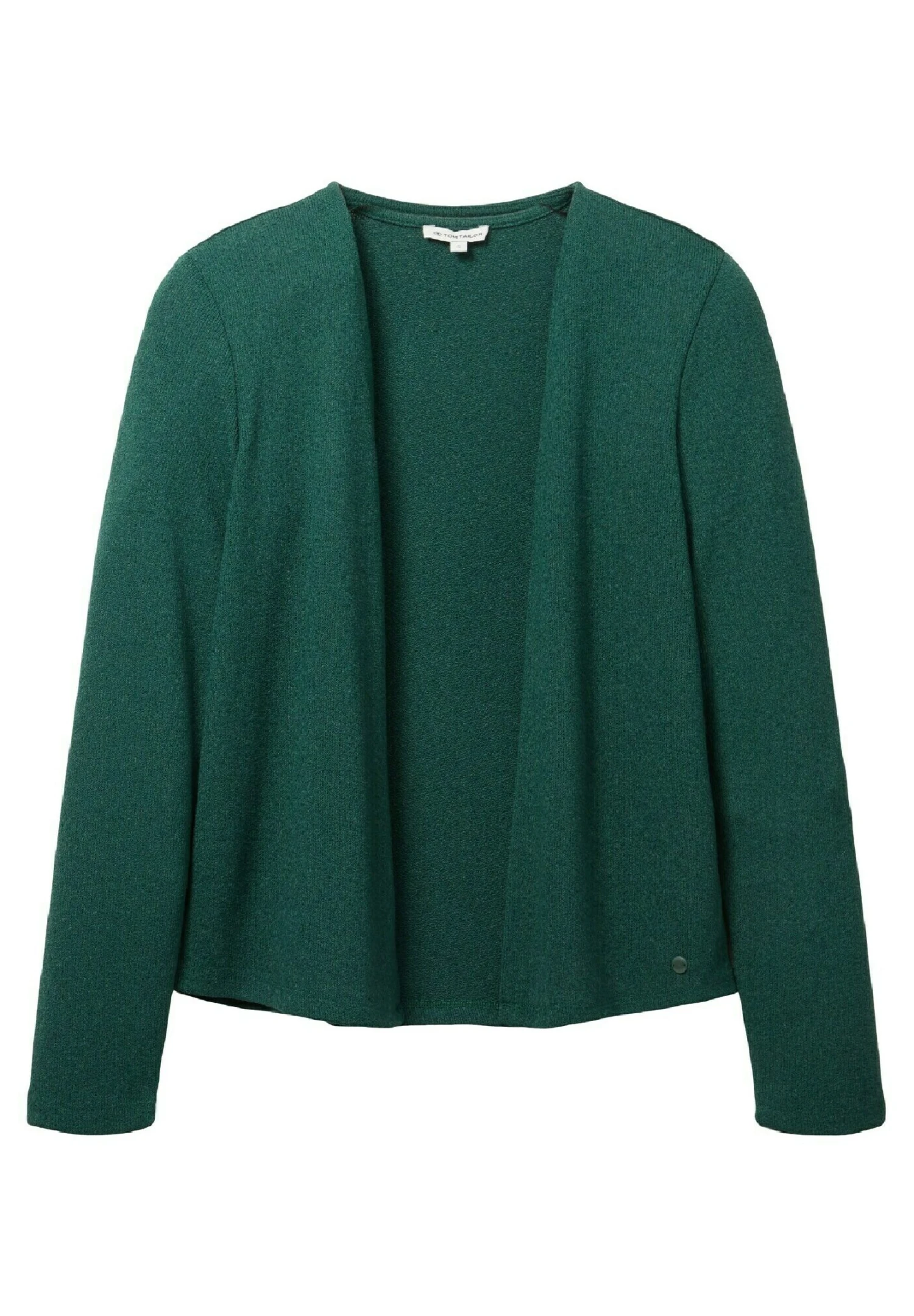 Tom Tailor Offener- Vest - Pineneedle Green 5 Tom Tailor Offener- Vest - Pineneedle Green - Afbeelding 5