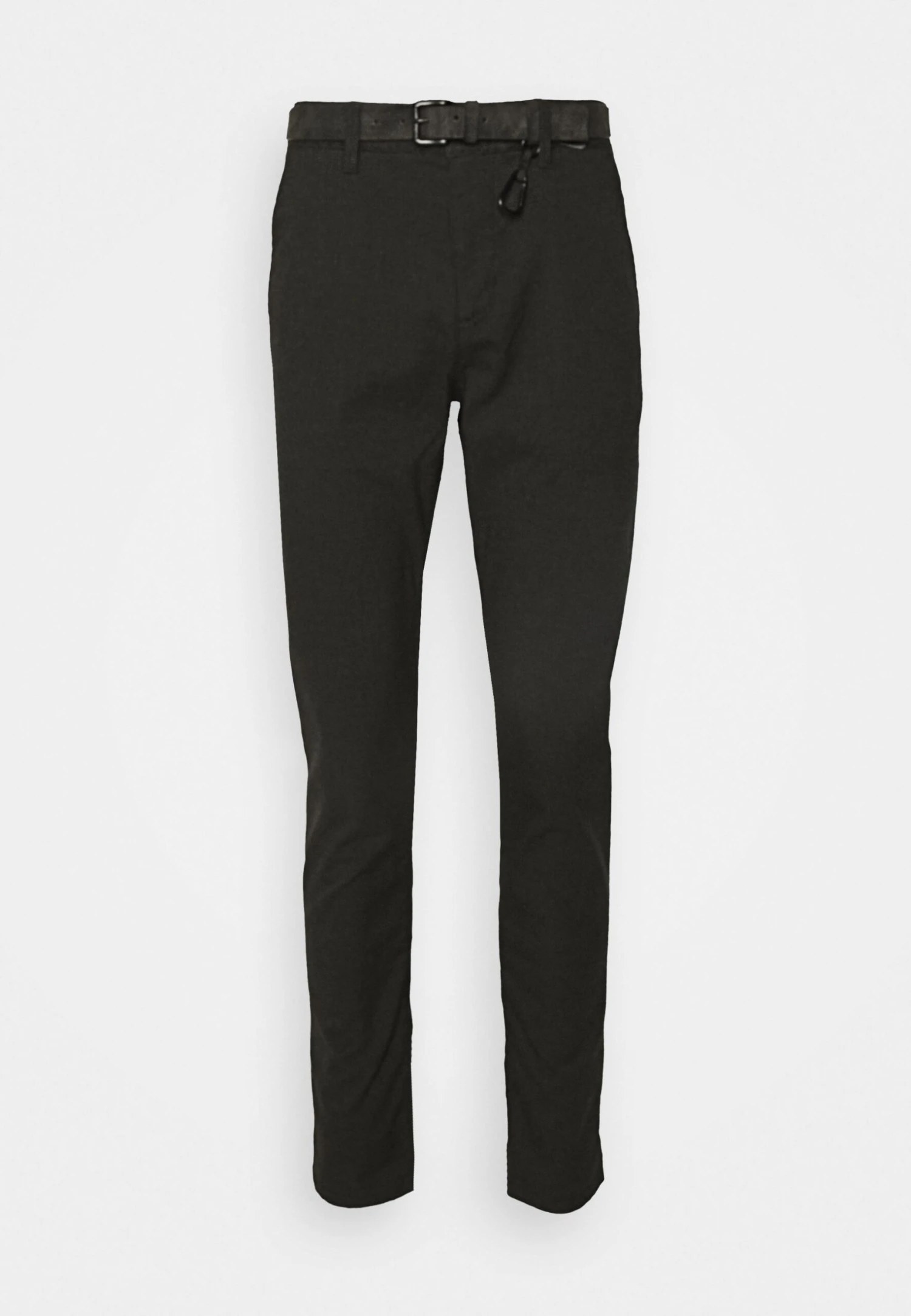 TOM TAILOR Denim Structured Straight - Chino - Black/Anthracite Melange 1 TOM TAILOR Denim Structured Straight - Chino - Black/Anthracite Melange