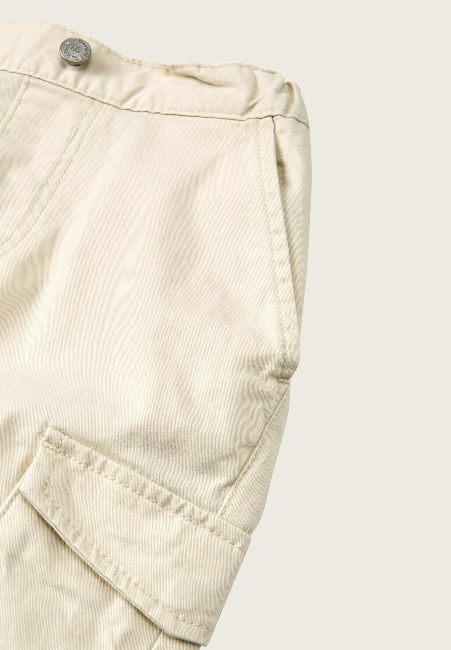 Tom Tailor Cargobroek - Creme 3 Tom Tailor Cargobroek - Creme - Afbeelding 3