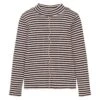 Tom Tailor Langarm - Longsleeve - Soft Pink Navy Stripe