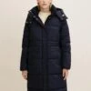 Tom Tailor Mit Abnehmbaren Ärmeln - Winterjas - Navy Midnight Blue