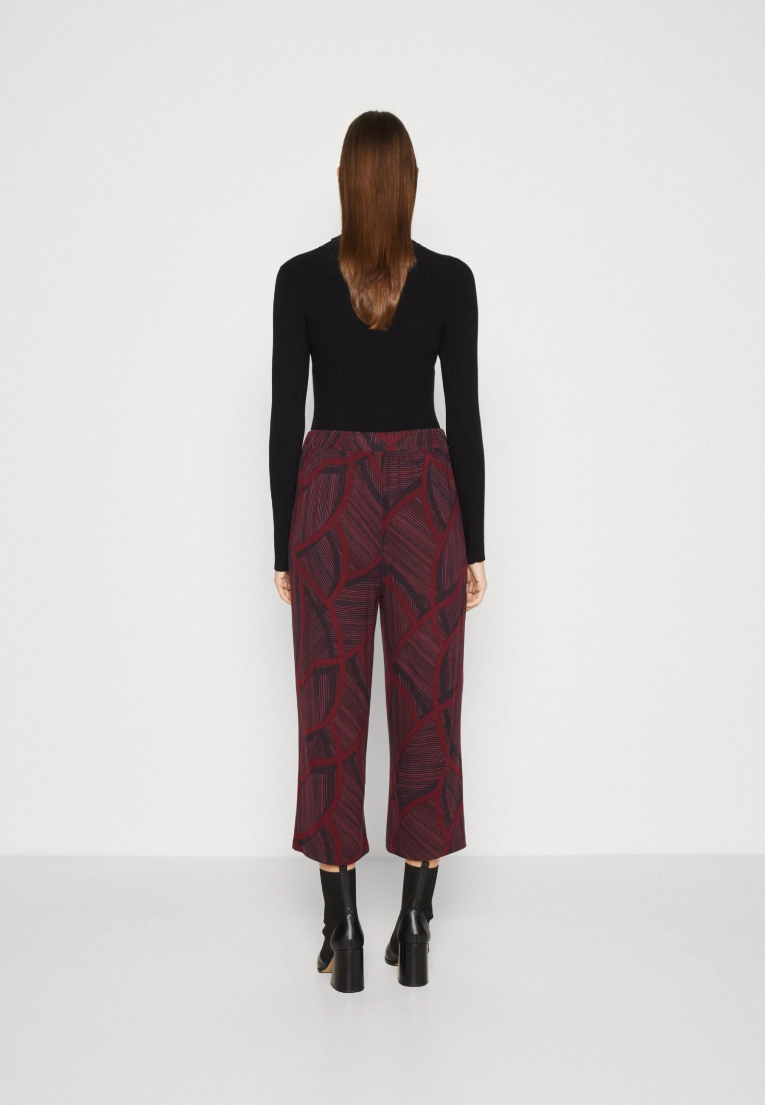 Tom Tailor Pants Culotte - Broek - Navy 3 Tom Tailor Pants Culotte - Broek - Navy - Afbeelding 3