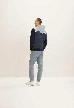 Tom Tailor Hoodie - Navy Offwhite Inject Stripe 9 Tom Tailor Hoodie - Navy Offwhite Inject Stripe -Tom Tailor c3f8e46f2100446487ba1ac6a3a12c9d