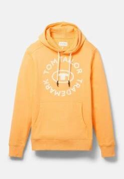 Tom Tailor Mit Logo-Print - Hoodie - Washed Out Orange -Tom Tailor c43374bc6bb9467f948331e2f2b1153d