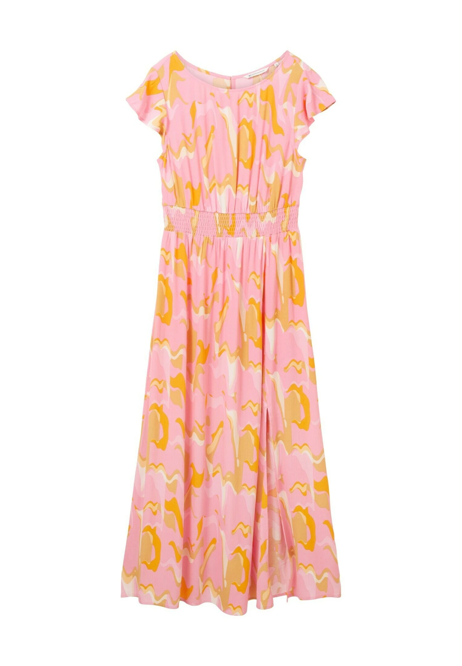 TOM TAILOR Denim Gemustertes - Jurk - Abstract Pink Print 5 TOM TAILOR Denim Gemustertes - Jurk - Abstract Pink Print - Afbeelding 5