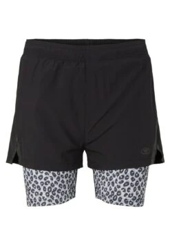 Tom Tailor Active Wear- Shorts - Black Leo -Tom Tailor c4d2520d75504f46a57d00c06e3c34c2