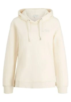 Tom Tailor Mit Textprint - Hoodie - Soft Buttercream