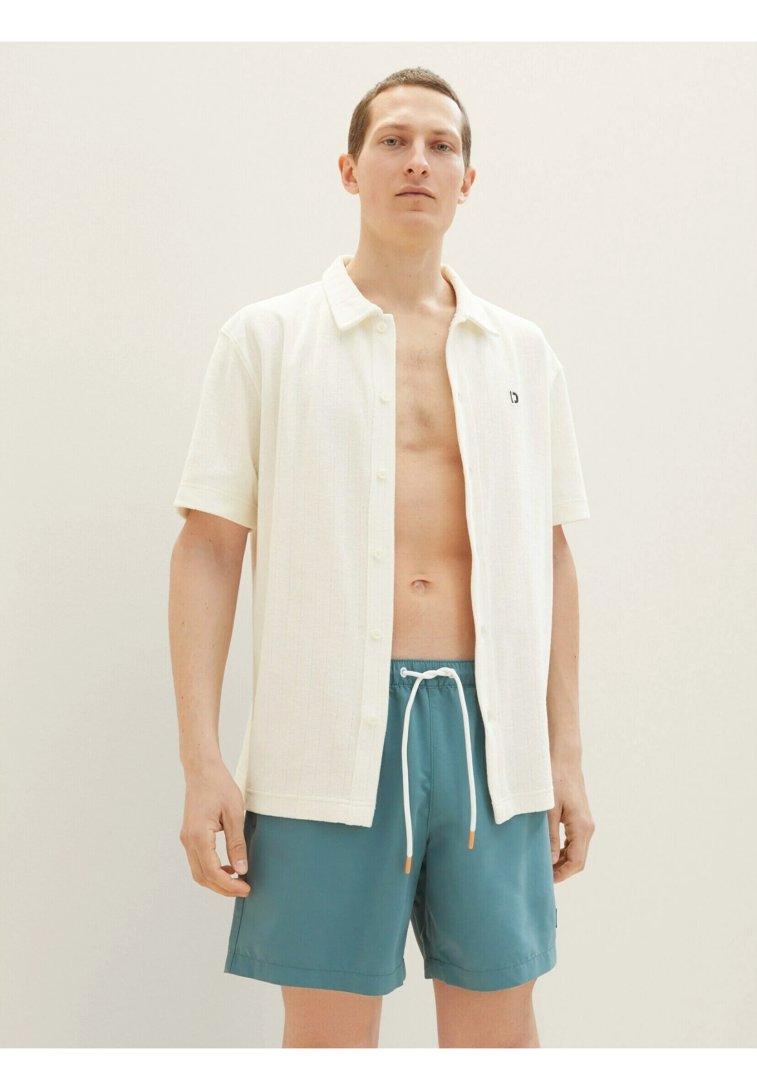 Tom Tailor Basic - Zwemshorts - Deep Bluish Green 4 Tom Tailor Basic - Zwemshorts - Deep Bluish Green - Afbeelding 4