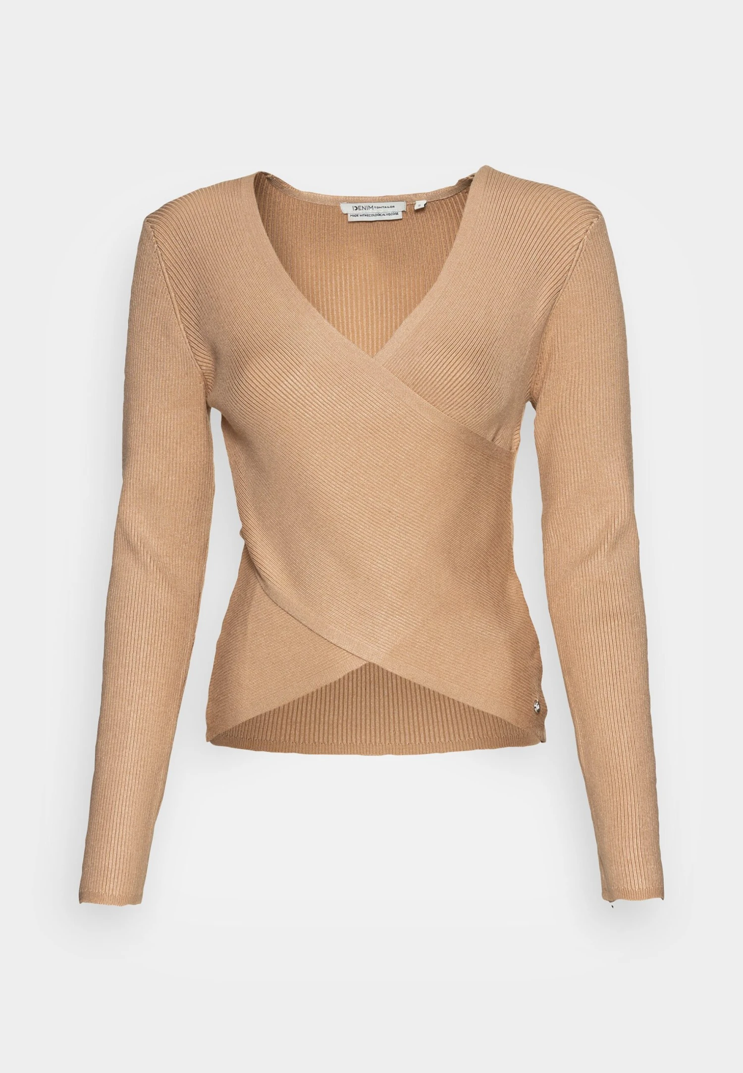 TOM TAILOR Denim Trui - Light Sand Beige 1 TOM TAILOR Denim Trui - Light Sand Beige