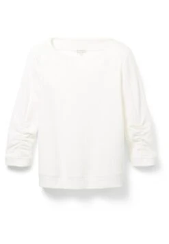 Tom Tailor Mit Struktur - Sweater - Whisper White -Tom Tailor c673109eb8f24140a1b3a98b6b75a8f7