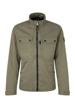 Tom Tailor Mit Stehkragen  - Lichte Jas - Dusty Olive Green -Tom Tailor c699446ea575410ea5d6e04907318ea6