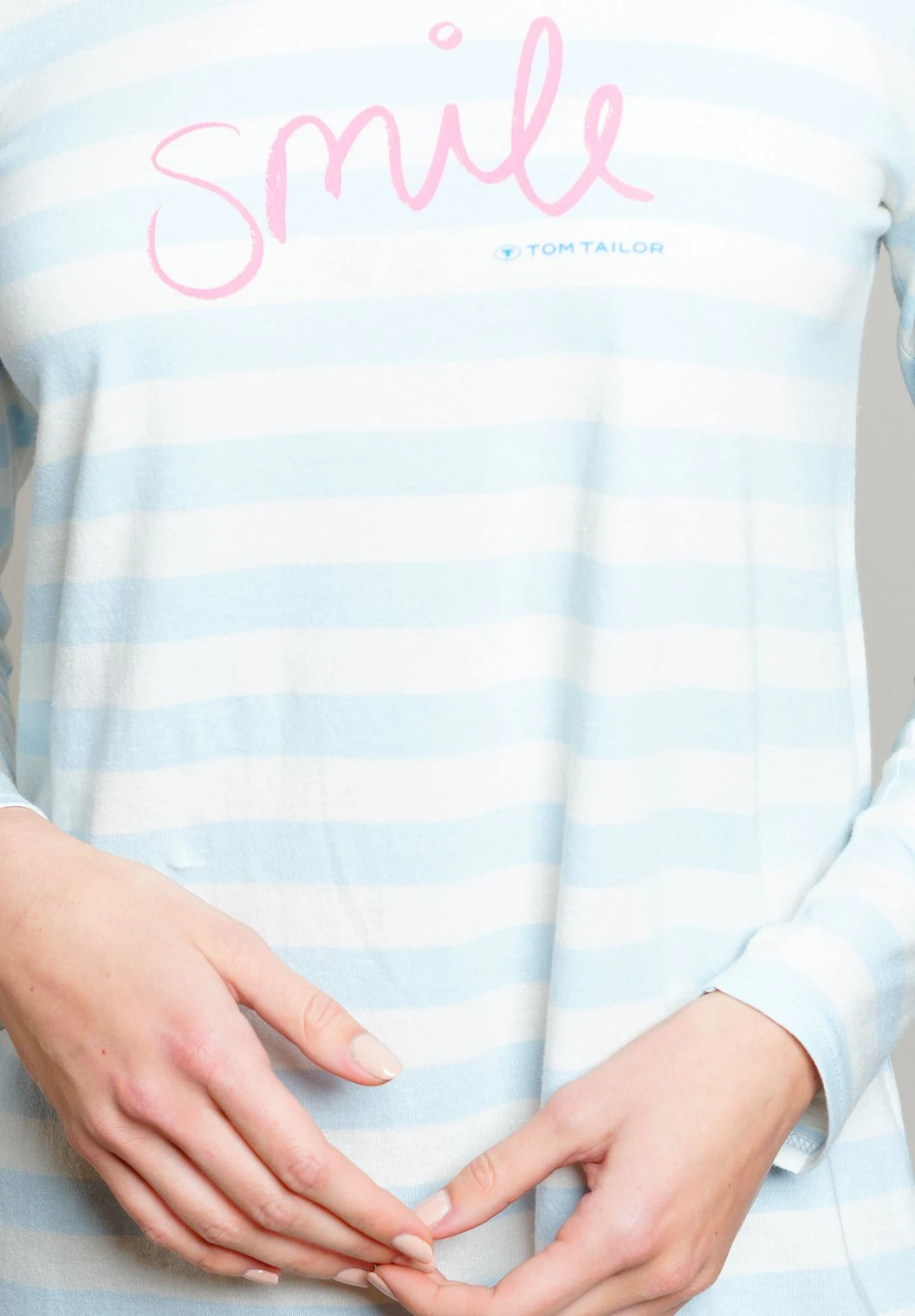 Tom Tailor Nachtjapon - Blau Hellringel 3 Tom Tailor Nachtjapon - Blau Hellringel - Afbeelding 3