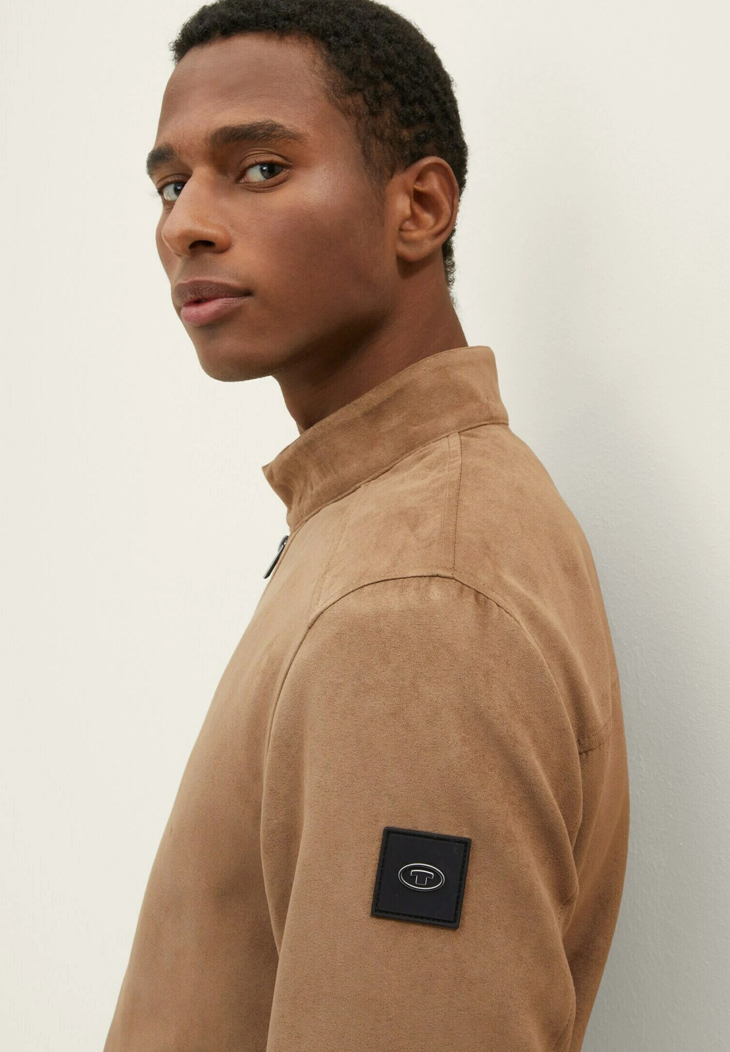 Tom Tailor Mit Stehkrgen - Imitatieleren Jas - Viper Brown Fake Leather 4 Tom Tailor Mit Stehkrgen - Imitatieleren Jas - Viper Brown Fake Leather - Afbeelding 4