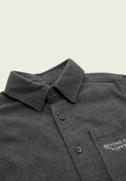 Tom Tailor Mit Textprint - Overhemd - Dark Grey Melange 5 Tom Tailor Mit Textprint - Overhemd - Dark Grey Melange -Tom Tailor c6ae9e52aafb48049754d8029de1eb30