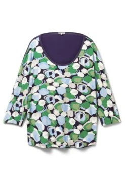 Tom Tailor GemustertesMit Fledermausärmeln - T-Shirt Print - Green Flower Design 13 Tom Tailor GemustertesMit Fledermausärmeln - T-Shirt Print - Green Flower Design -Tom Tailor c791ef228ef242b48af37bad39f2082b