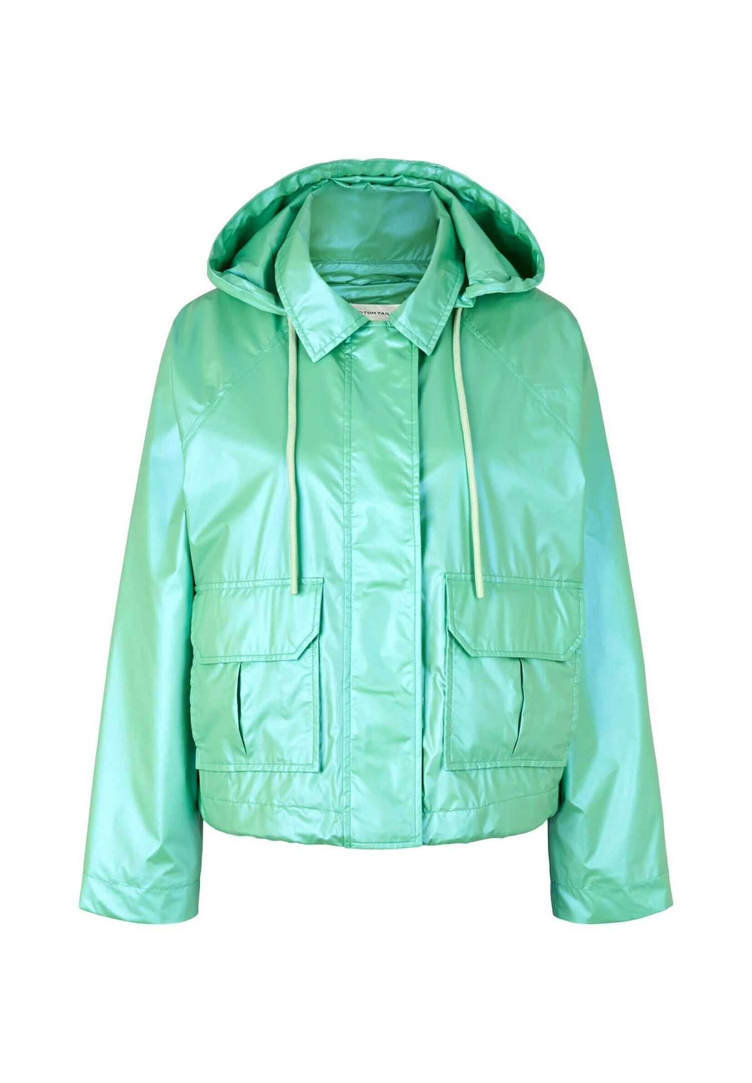 Tom Tailor Imitatieleren Jas - Green Pearl 9 Tom Tailor Imitatieleren Jas - Green Pearl - Afbeelding 9