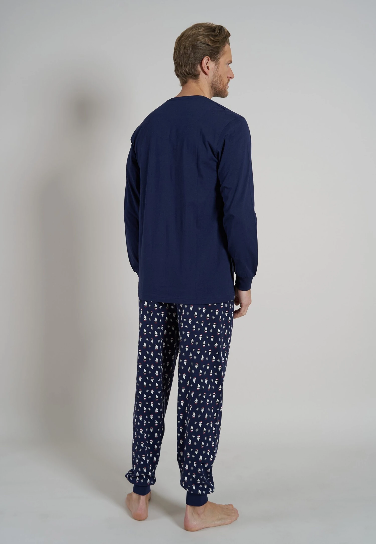 Tom Tailor Set - Pyjama - Blau Dunkel Allover 2 Tom Tailor Set - Pyjama - Blau Dunkel Allover - Afbeelding 2