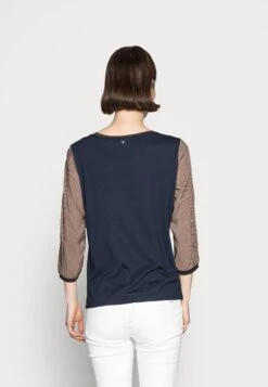 Tom Tailor Mix - Blouse - Navy -Tom Tailor c88751e9966c46f28beb1d1615a77d96
