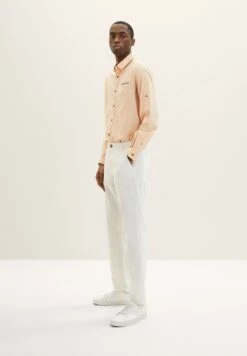 Tom Tailor Mit Struktur - Overhemd - Orange White Squared Structure 28 Tom Tailor Mit Struktur - Overhemd - Orange White Squared Structure -Tom Tailor c8bdc8d698f84627b1ac5beb9ae8dd9b