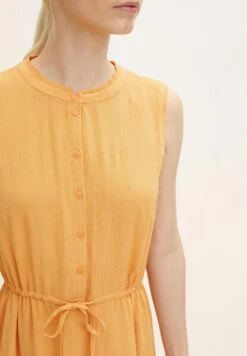 TOM TAILOR Denim Mit Feiner Raffung - Blousejurk - Golden Peach -Tom Tailor c8d273d2710442d9ab85fa9f57ed7922