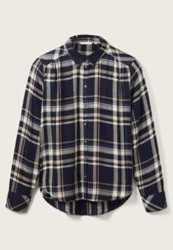 Tom Tailor Overhemdblouse - Navy Blue/Beige Check 15 Tom Tailor Overhemdblouse - Navy Blue/Beige Check -Tom Tailor c8f6aa9de07442c18490a5a8c4c51cb1