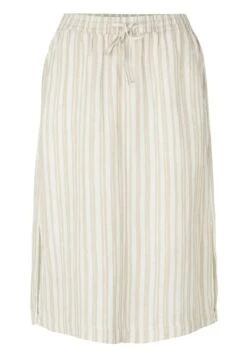 Tom Tailor Mit Leinen - A-Lijn Rok - Beige Drawn Vertical Stripe 11 Tom Tailor Mit Leinen - A-Lijn Rok - Beige Drawn Vertical Stripe -Tom Tailor c9046c96c38e4a57b233a0808fbab4f5