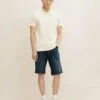 Tom Tailor Josh - Jeansshort - Dark Stone Wash Denim