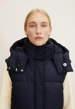Tom Tailor Mit Abnehmbaren Ärmeln - Winterjas - Navy Midnight Blue 11 Tom Tailor Mit Abnehmbaren Ärmeln - Winterjas - Navy Midnight Blue -Tom Tailor c9104bd712974fc0acce14bfacd1b1d3