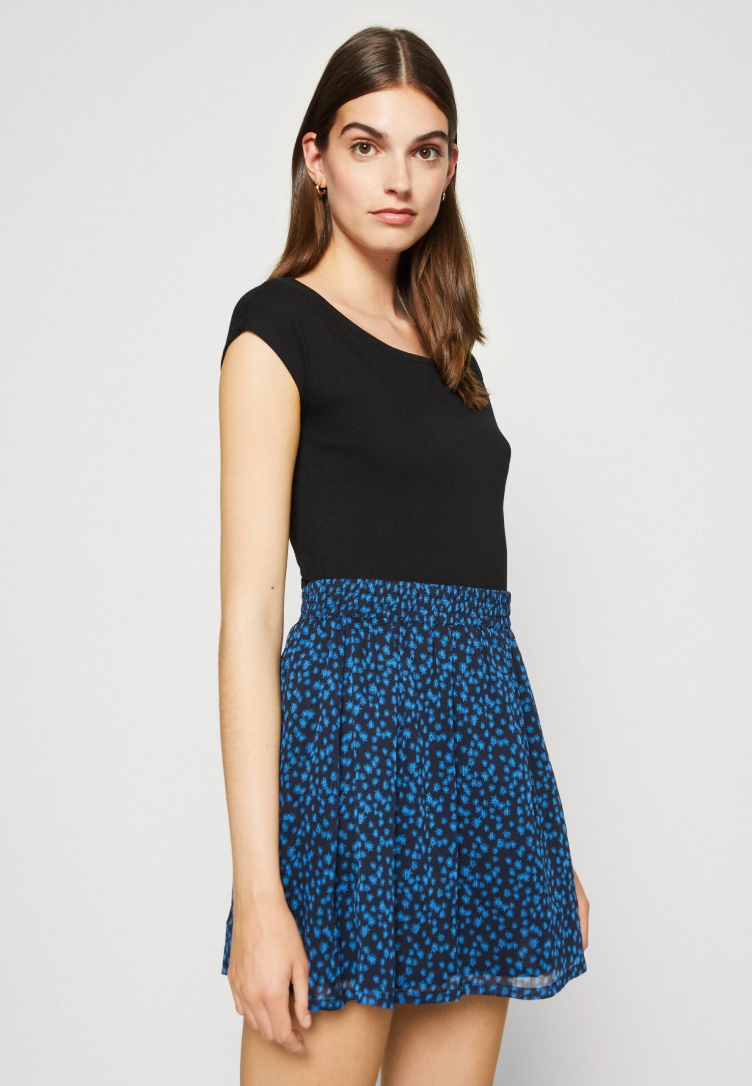 TOM TAILOR Denim Skater Skirt - A-Lijn Rok - Navy Blue 4 TOM TAILOR Denim Skater Skirt - A-Lijn Rok - Navy Blue - Afbeelding 4