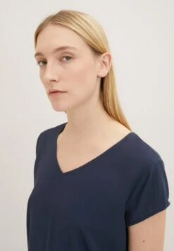 Tom Tailor Kurzarm - Blouse - Sky Captain Blue -Tom Tailor c993394c13e44131a47b9d02f47a8fe1