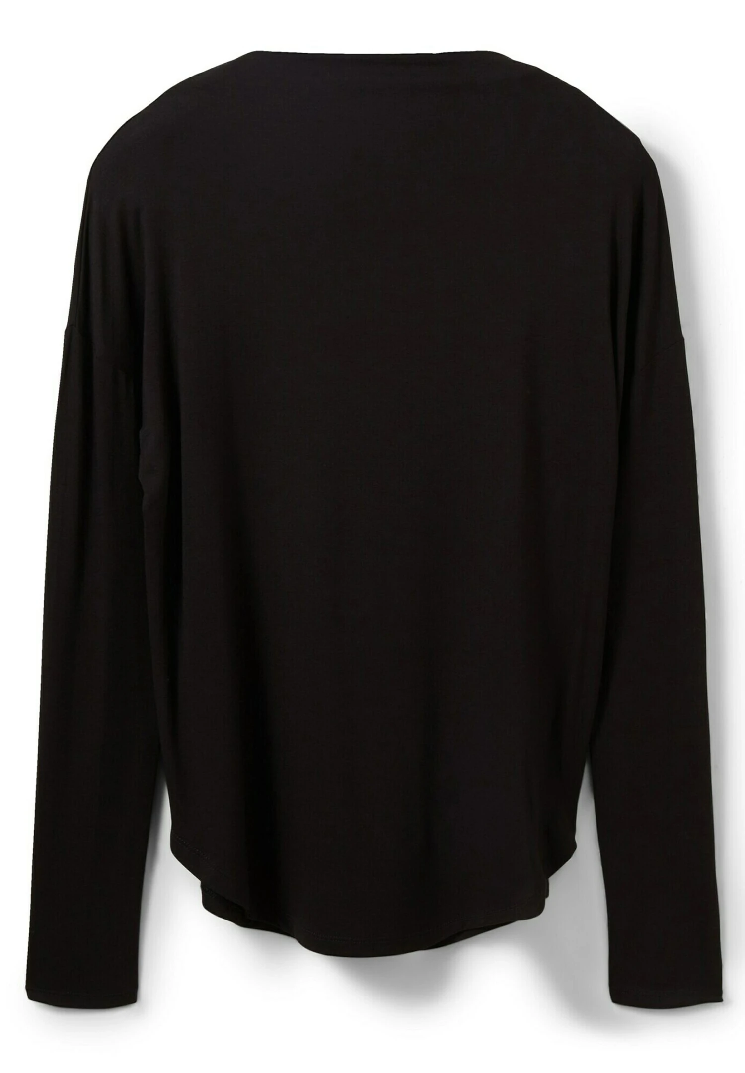 Tom Tailor Mit Stehkragen - Longsleeve - Deep Black 7 Tom Tailor Mit Stehkragen - Longsleeve - Deep Black - Afbeelding 7
