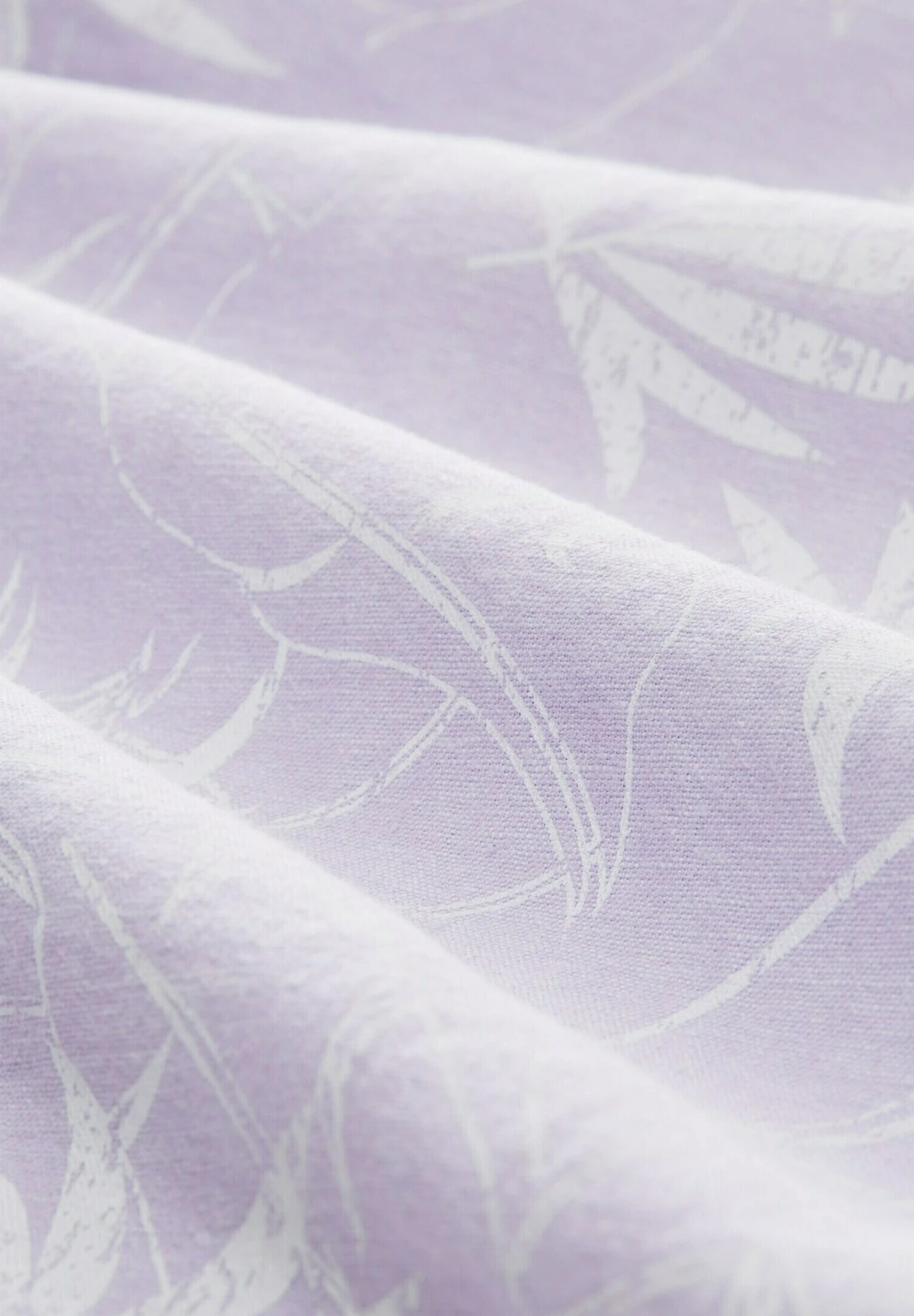 TOM TAILOR Denim Gemusterte Bermuda - Shorts - Lilac Leaf Lines Print 9 TOM TAILOR Denim Gemusterte Bermuda - Shorts - Lilac Leaf Lines Print - Afbeelding 9