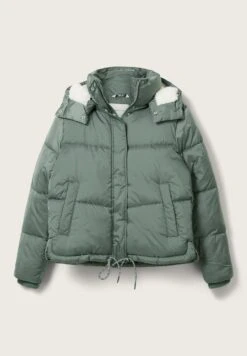 TOM TAILOR Denim Mit Abnehmbarer Kapuze - Winterjas - Green Dust 15 TOM TAILOR Denim Mit Abnehmbarer Kapuze - Winterjas - Green Dust -Tom Tailor cbe96d81ff4443f19a57a64e14a360ea