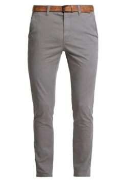 TOM TAILOR Denim With Belt - Chino - Castlerock Grey -Tom Tailor cc8ac948e62e46b6a1ca37f24e48e28e