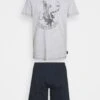 Tom Tailor Shorty - Pyjama - Grey Medium Melange