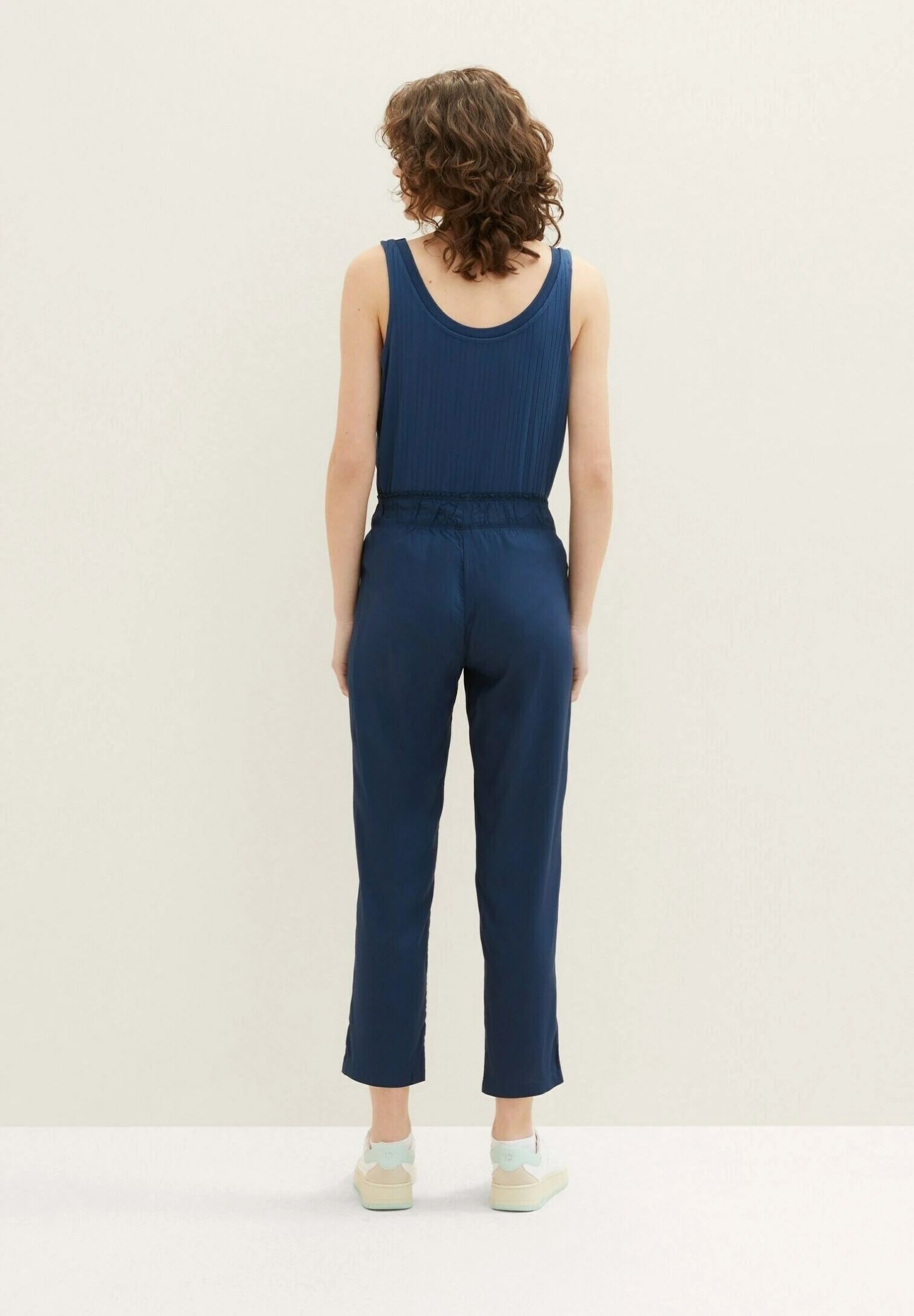 Tom Tailor Cropped - Broek - Midnight Sail 8 Tom Tailor Cropped - Broek - Midnight Sail - Afbeelding 8