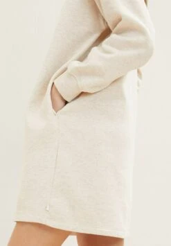 TOM TAILOR Denim Jurk - Creme Beige Melange 9 TOM TAILOR Denim Jurk - Creme Beige Melange -Tom Tailor cd0b8da8c0d84f57b660b736fc574cff