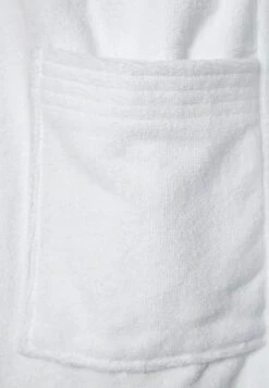 Tom Tailor Basic Velours - Badjas - Weiß -Tom Tailor cd9ccc32452e4f9a97fc268560672889