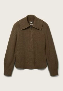 Tom Tailor Mit Troyer Kragen - Trui - Tarmac Khaki Melange 17 Tom Tailor Mit Troyer Kragen - Trui - Tarmac Khaki Melange -Tom Tailor cddb164d482a429ca7e6d904fa26063e