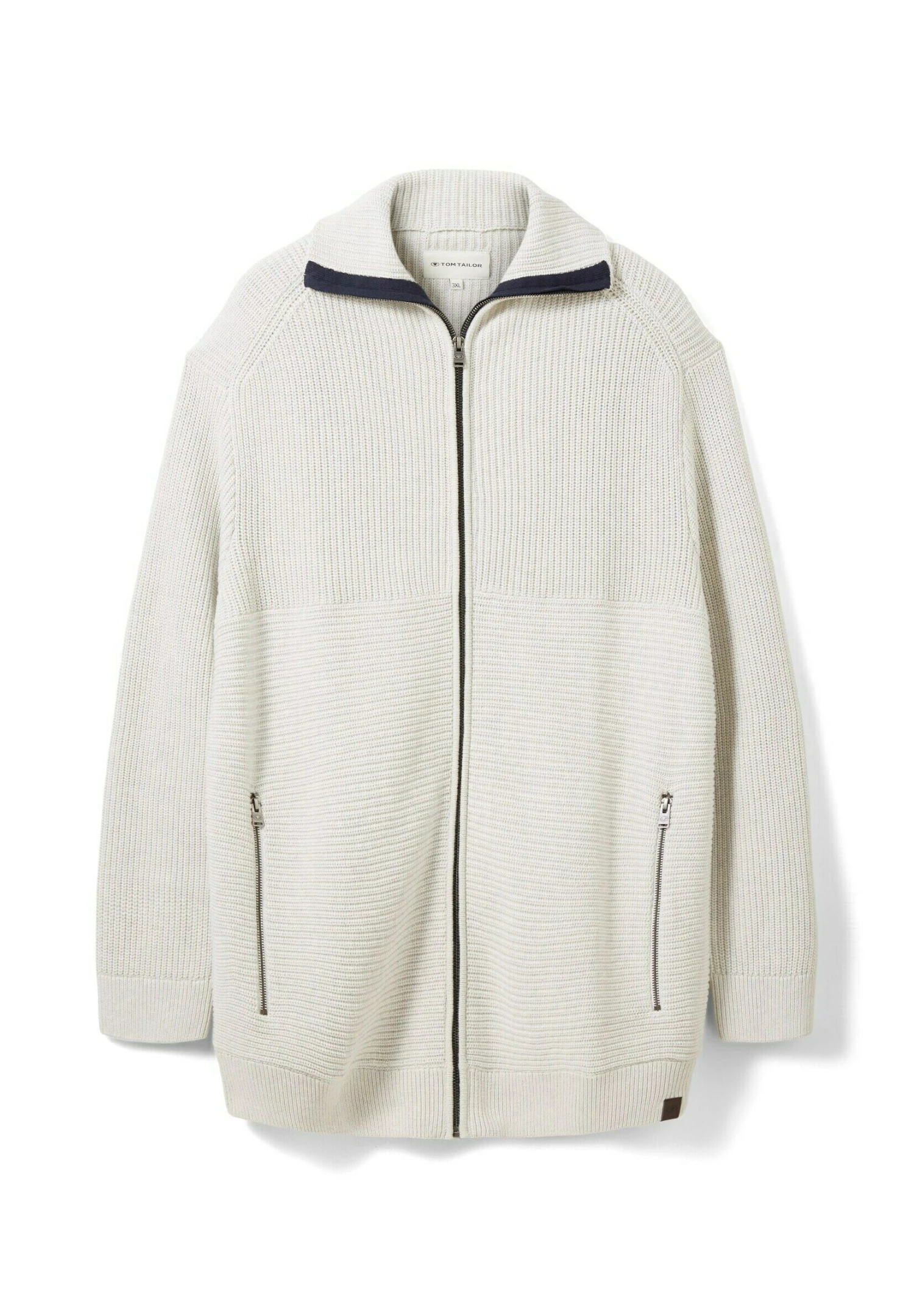 Tom Tailor Plus - Vest - Light Medium Grey Melange 1 Tom Tailor Plus - Vest - Light Medium Grey Melange