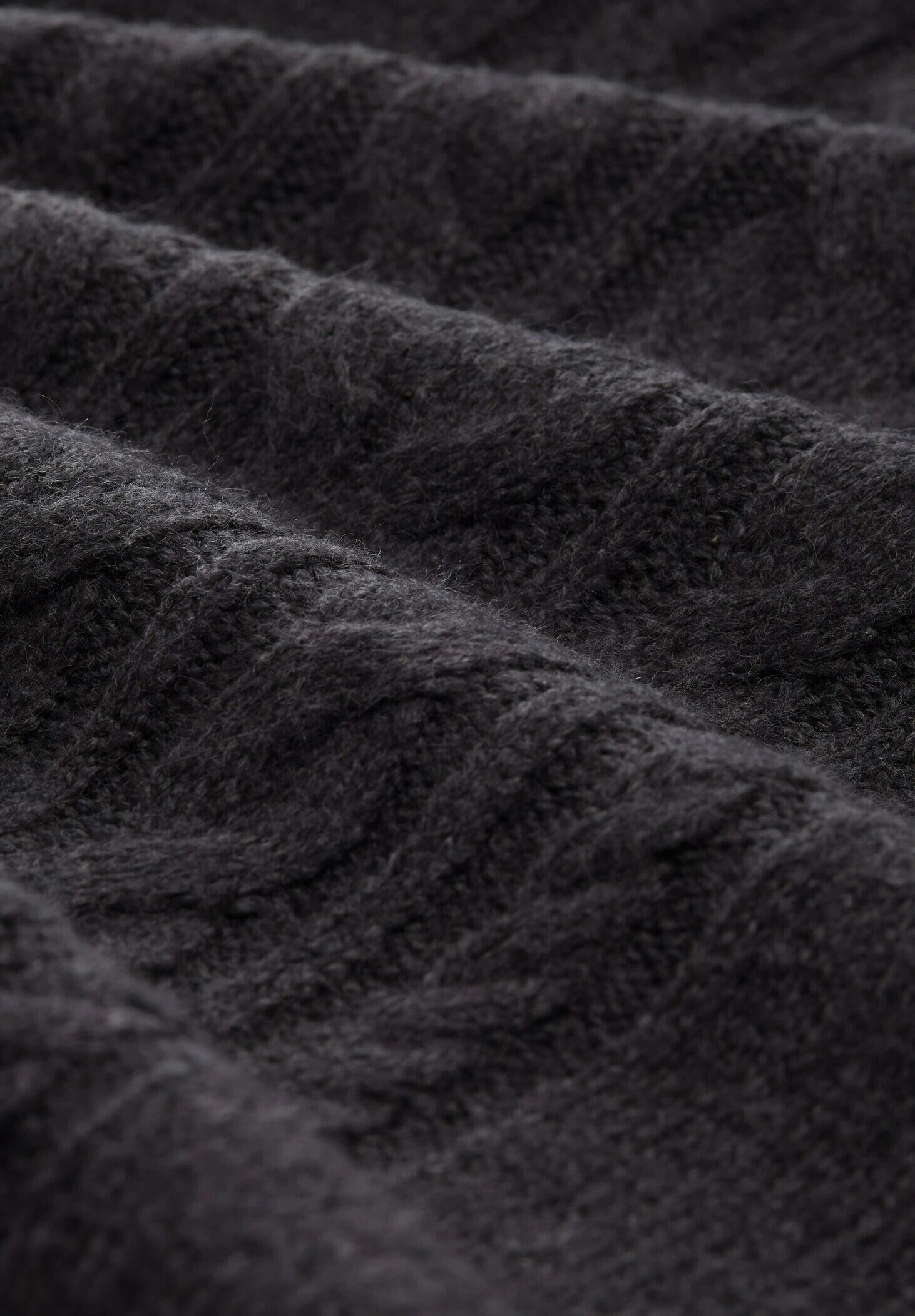 Tom Tailor In Midilänge - Gebreide Jurk - Evident Anthracite Melange 6 Tom Tailor In Midilänge - Gebreide Jurk - Evident Anthracite Melange - Afbeelding 6