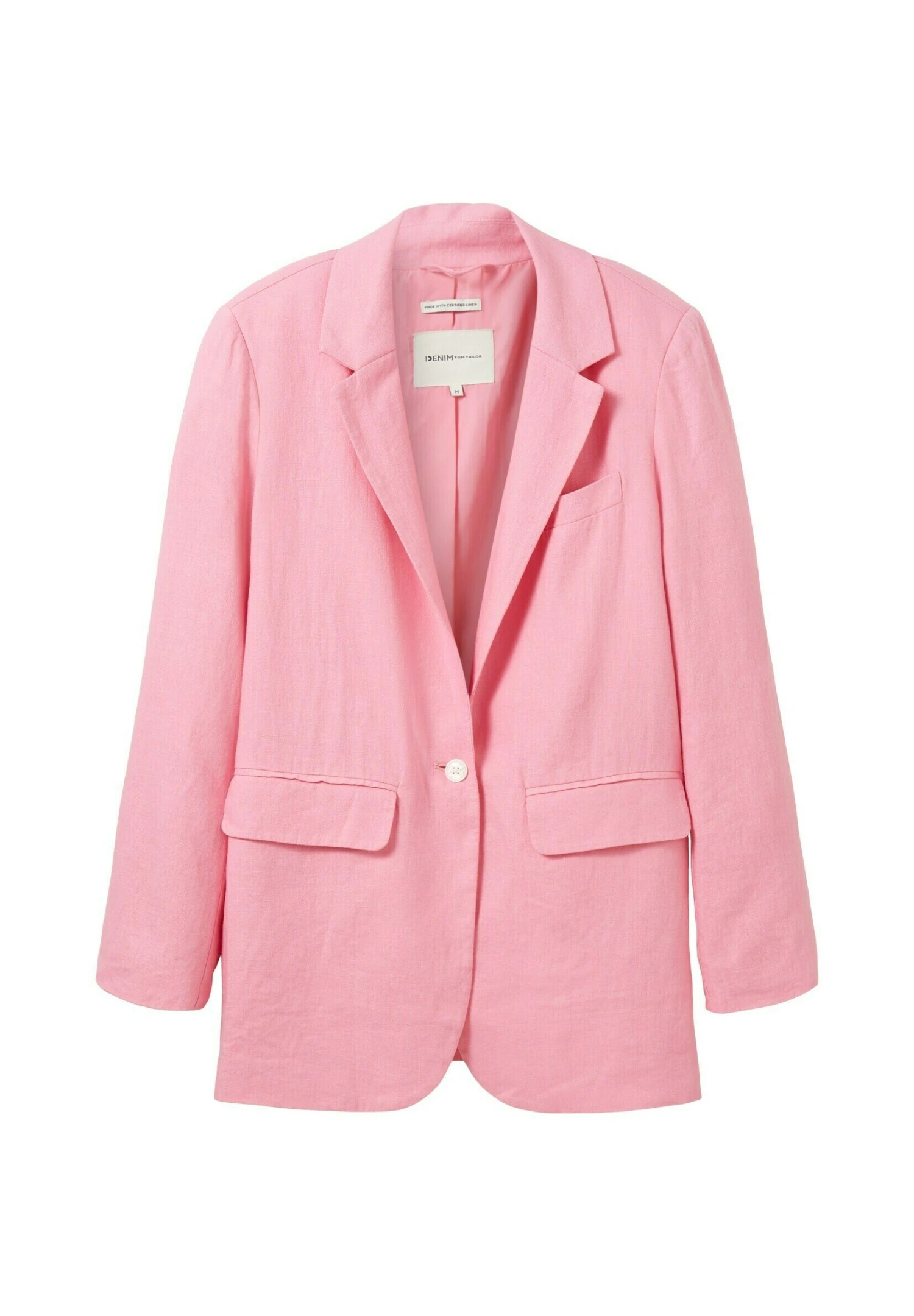 TOM TAILOR Denim Halflange Jas - Fresh Pink 5 TOM TAILOR Denim Halflange Jas - Fresh Pink - Afbeelding 5