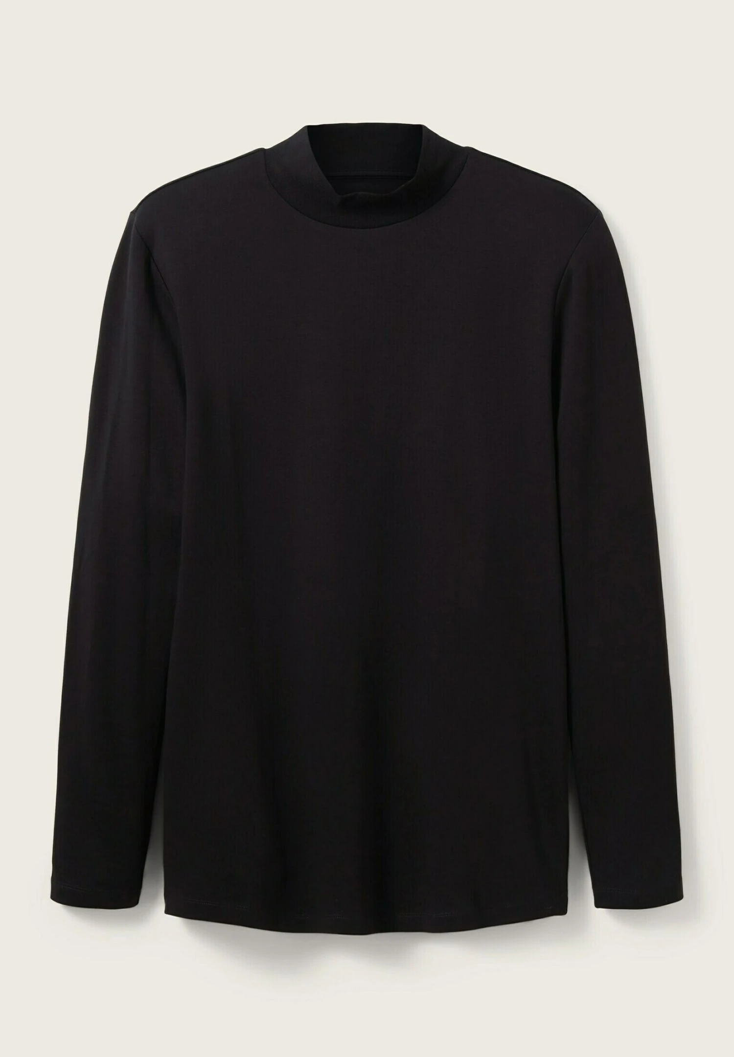 TOM TAILOR Denim Langarm Mit Stehkragen - Longsleeve - Black 5 TOM TAILOR Denim Langarm Mit Stehkragen - Longsleeve - Black - Afbeelding 5